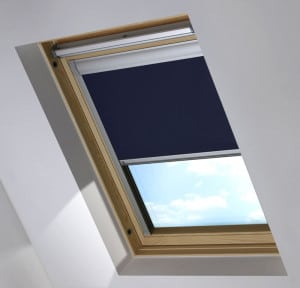 Cheap Navy Blue Rooflite Skylight Roof Blinds
