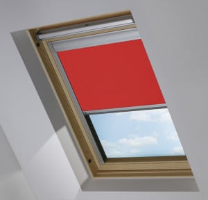 Cheap Red keylite skylight roof blind