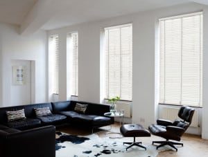 Premium White Wood Venetian Blinds With Tapes
