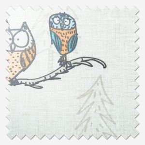 Fryetts Roman Blind, Quirky Owls Natural